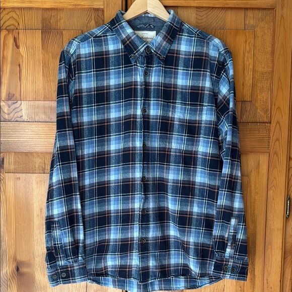 Weatherproof Blue Plaid flannel Men's Shirt.  Size XL. - Picture 1 of 5